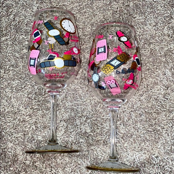 “5 o’clock somewhere” Lolita wine glasses